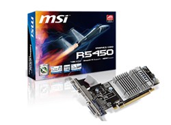 MSI HD 5450-MD1GD3/LP Graphics Card